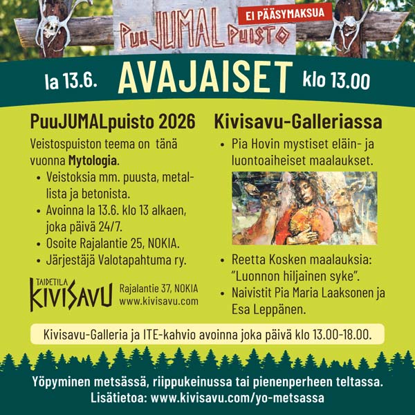 PuuJUMALpuisto 2026
